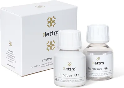 Produktbild von Lettro Redye Set Restaurierungsfarbe für Natur- und Kunstleder- 101