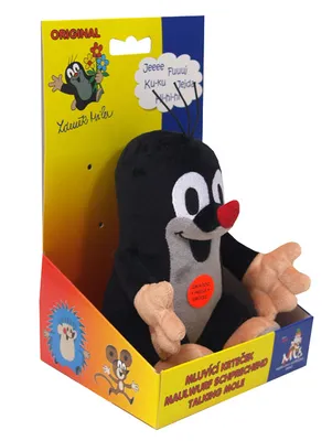 Zdjęcie produktu dla Pluszowa zabawka mówiący Kret 15 cm