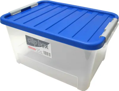 Produktbild von HEIDRUN Clipbox Europlastic 1670 25 l Deckel Clipverschluss Weiß 44x23x31 cm