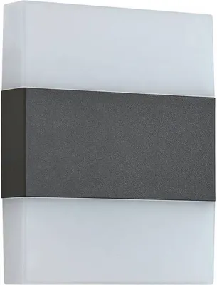 Produktbild von Lindby LED-Außenwandleuchte Branor, Alu, anthrazit, IP54