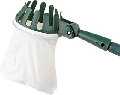 Image de Embout cueilleur de fruits en plastique avec sac en tissu