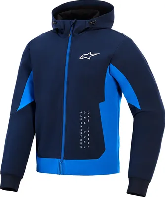 Produktbild von Alpinestars Radium Tech Motorrad Zip Hoodie, blau, S