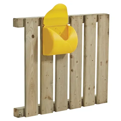 Zdjęcie produktu dla AXI Mailbox Yellow, Skrzynka na listy dla lalek, Plastik, Żółty