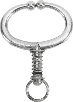 Image de Anneau nasal pour bovins, métal, acier inoxydable, pince à vache, pince à ressort, animaux, équipement pour bétail, grand
