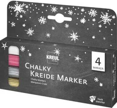 Obrázek produktu pro Kreul Chalk Marker Křídový fix 4 ks