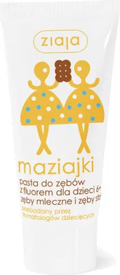 Produktbild von Ziaja Maziajki Children's Toothpaste with Fluoride for Ages 6+