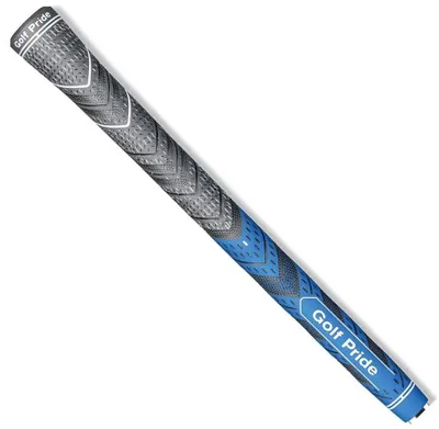 Produktbild von Golf Pride MCC Plus 4 Standard Golfgriff ,Hybrid-Griff, Strukturiert,Grau / Blau