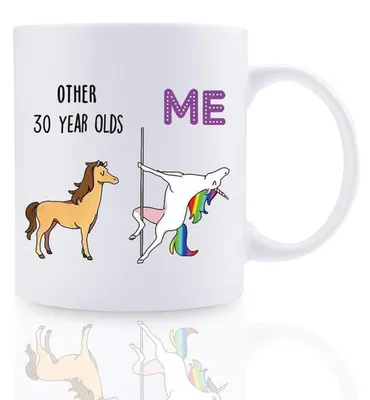 Produktbild von Kaffeetasse 30. Geburtstag 325 ml Keramik für Frauen und Männer