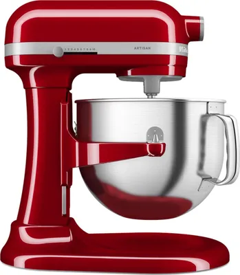 Image de Robot pâtissier KitchenAid 5KSM70SHXEER 375 W Gris, rouge, acier inoxydable