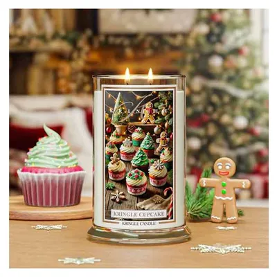 Zdjęcie produktu dla Duża świeca Kringle Cupcake Kringle Candle