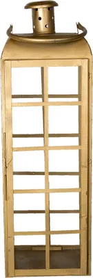 Produktbild von Clayre & Eef Laterne 60 cm Kupferfarbig Eisen