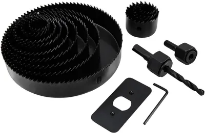 Image de Set de scies cloches McPower "LSM-192", 16 pièces, 19-127mm, mallette de transport incluse