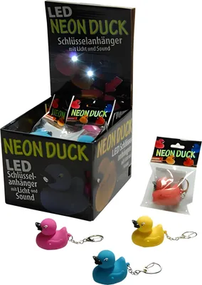 Obrázok produktu pre LED neónová kačica na kľúče