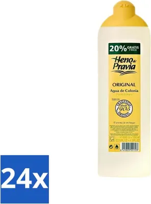 Zdjęcie produktu dla Heno de Pravia - woda kolońska - oryginalny zapach - odświeżający i - 780 ml - opakowanie wartościowe - 24 szt