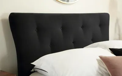 Produktbild von Chesterfield Hotel Doppel Leder Bett Schlafzimmer Polster Luxus Betten 140x200cm