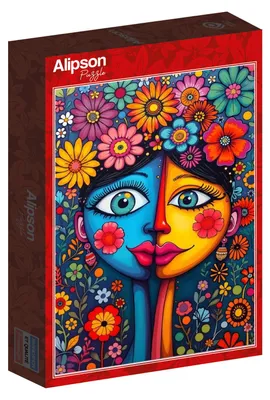 Image de Puzzle 1000 pièces Alipson Flower Duo