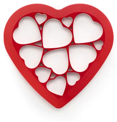 Zdjęcie produktu dla Lekue - Forma do wykrawania ciastek PUZZLE HEARTS