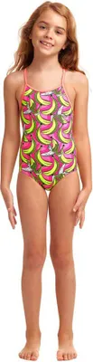 Produktbild von Funkita Printed Badeanzug Rosa 4 Years Mädchen Rosa 4 Years