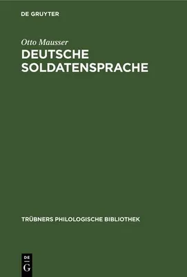 Produktbild von Deutsche Soldatensprache