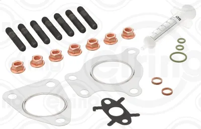 Produktbild von ELRING 715.381 Montagesatz Turbolader für RENAULT ESPACE IV (JK0/1) LAGUNA II Grandtour (KG0/1) LAGUNA II (BG0/1) Vel Satis Schrägheck