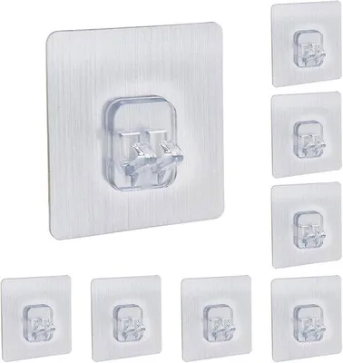 Produktbild von Famanu selbstklebende Haken für Duschcaddy - Set mit 8 Stück