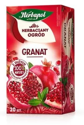 Zdjęcie produktu dla Herbaciany Ogród Granat (20 torebek x 2,5g) 50g