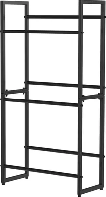 Produktbild von Izrielar Getränkekistenregal 6 Kisten Fassungsvermögen Getränkeständer Metall Standregal Ideal Für Küche Und Vorratsraum 4 Stück