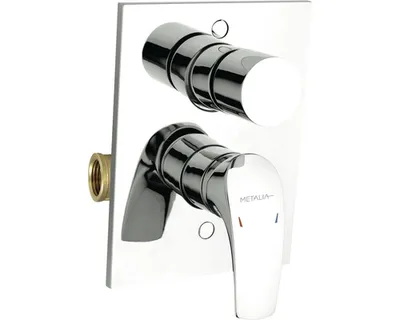 Obrázek produktu pro Podomítková sprchová baterie Novaservis Metalia 57 chrom 57050R,0