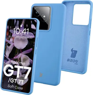 Produktbild von Bizon Soft Case Realme GT 7 / 7T blau