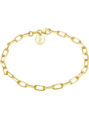Produktbild von s.Oliver 2032886 Damen Armband Sterling-Silber 925 Gold 20 cm