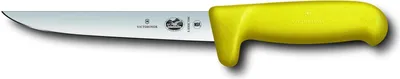Produktbild von Fibrox, Ausbeinmesser, 15cm, gerade, Safety Grip, gelb