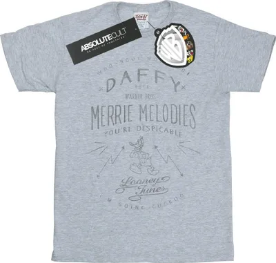 Produktbild von Looney Tunes - "Despicable" T-Shirt für Herren BI50219 (L) (Grau)