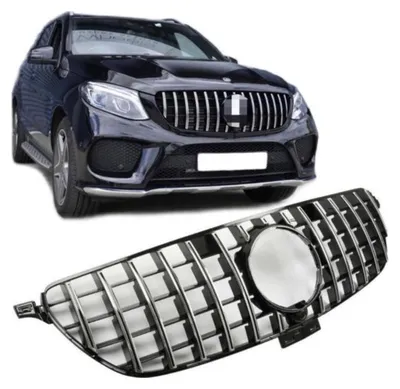 Produktbild von Kühlergrill Schwarz/ chrom passend für Mercedes GLE C292 Coupe 2015- Panamericana GT