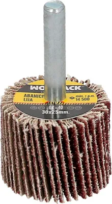 Obrázek produktu pro Brusný kotouč zrnitosti 40 ø 30 x 25 mm. Brusný kotouč, brusné kotouče, brusivo, broušení, leštění, leštění