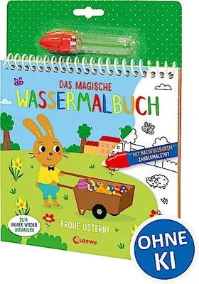 Produktbild von Das magische Wassermalbuch - Frohe Ostern!