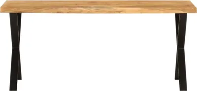 Produktbild von vidaXL Bank Baumkante 105 cm Massivholz Akazie