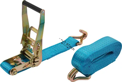 Produktbild von Ladungssicherungsriemen, 5000 kg Tragfähigkeit, strapazierfähiges Material, 6m Blau