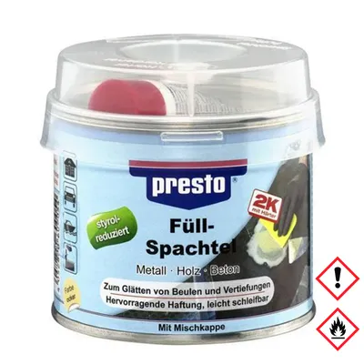 Produktbild von Prestolith 2K Fuellspachtel Dose Asbest und Silikonfre 2000g