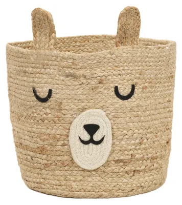 Produktbild von Spielzeugkorb Bär mit Ohren JOY, Ø 28 cm
