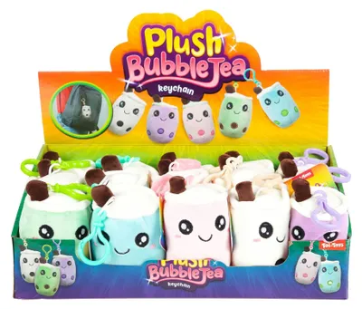 Produktbild von Toi-toys Plüsch-Bubble-Tea-Süßer 11-cm-Schlüsselanhänger