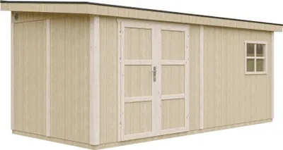 Image de Abri de Jardin Qualité Premium 11,47 m² - H231x248x530 cm - Timbela M940