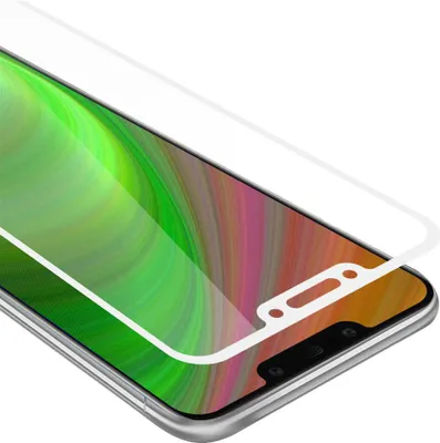 Image de Cadorabo film blindé pour Huawei MATE 20 LITE film de protection en blanc film plein écran tempéré verre de protection