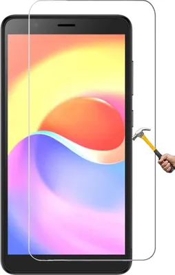Produktbild von ino Schutzglas kompatibel mit ZTE Blade A32 Panzerglas Panzer DisplayschutzSchutz  Glas Displayglas 9H