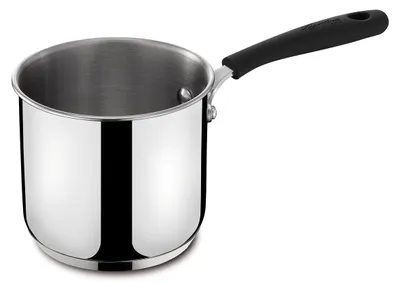 Immagine prodotto di Casseruola per latte - Pentolino - 12 cm - 1,2 litri - Acciaio inossidabile 18/10