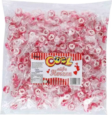 Produktbild von Cool Süße Herzen Bonbons 1kg