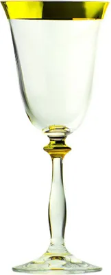 Zdjęcie produktu dla barokowy kieliszek do białego wina Casa Padrino zestaw 6 złotych kieliszków Ø 8 x wys. 20 cm - Ręcznie robione kieliszki do wina - Akcesoria hotelowe i restauracyjne - Luksusowa jakość