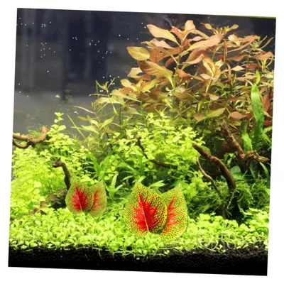 Produktbild von 4 Stück Künstliche Reptilienpflanzen für Terrarien und Aquarien