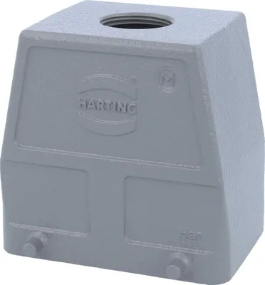 Immagine prodotto di HARTING Han 32A Contenitore con boccola alto, 1xM25 uscita cavo diritta, per 2 staffe (nella parte inferiore) Vite M25