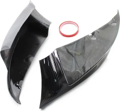 Obrázok produktu pre 1 pár predného rozdeľovača nárazníka spojleru z uhlíkových vlákien pre BMW E90 E92 E93 M3 2007-2013