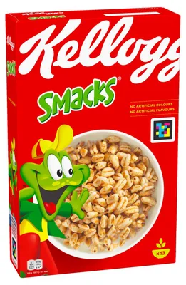 Produktbild von Kellogg Company Smacks, Weizenflocken, 400 g, Natürlich/Natur